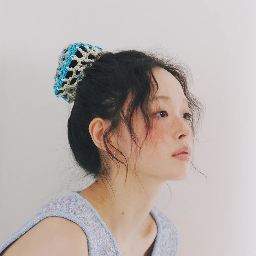 NETTY HAIR POCKET BLUE SHINE