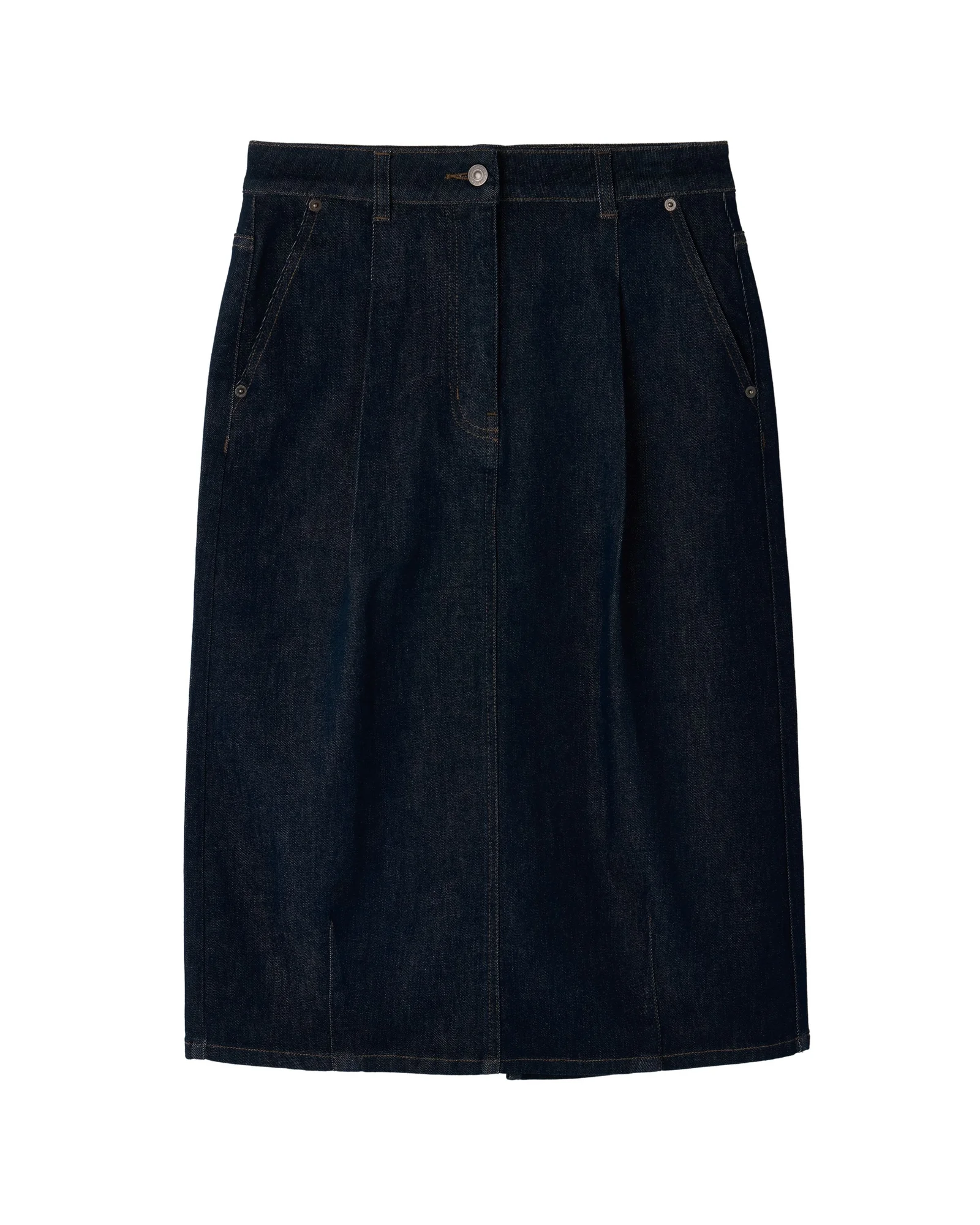 W DENIM SKIRT - INDIGO (P261WSK460)