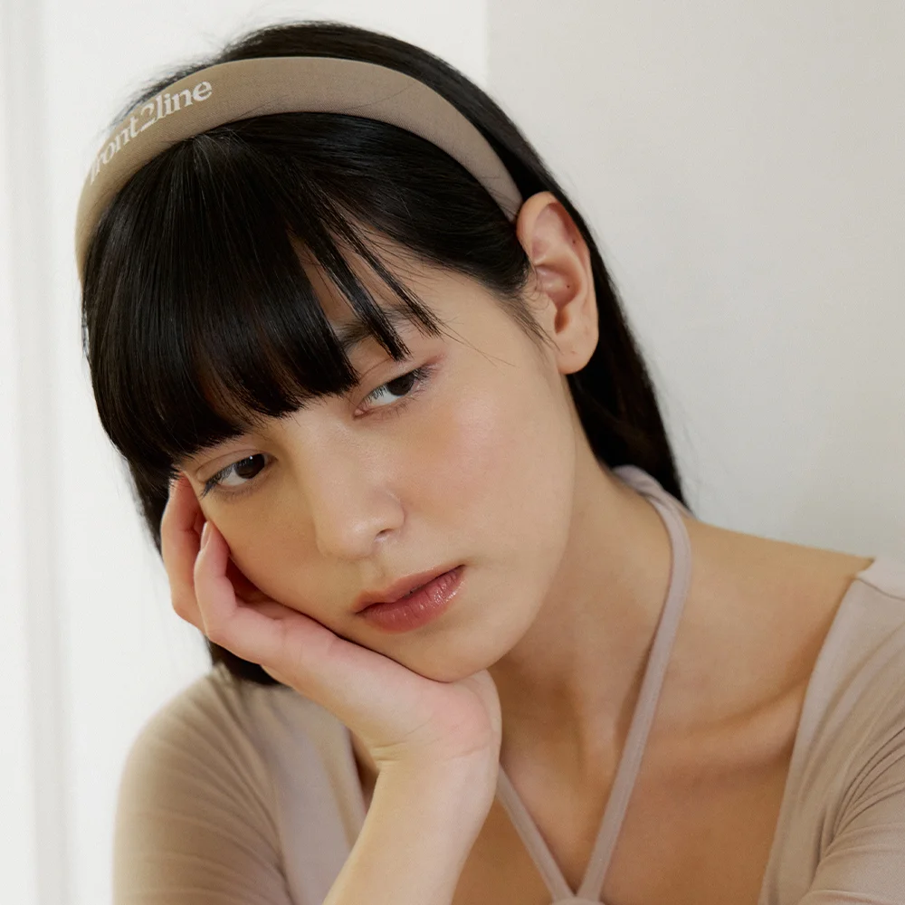 標誌 蓬鬆 髮帶