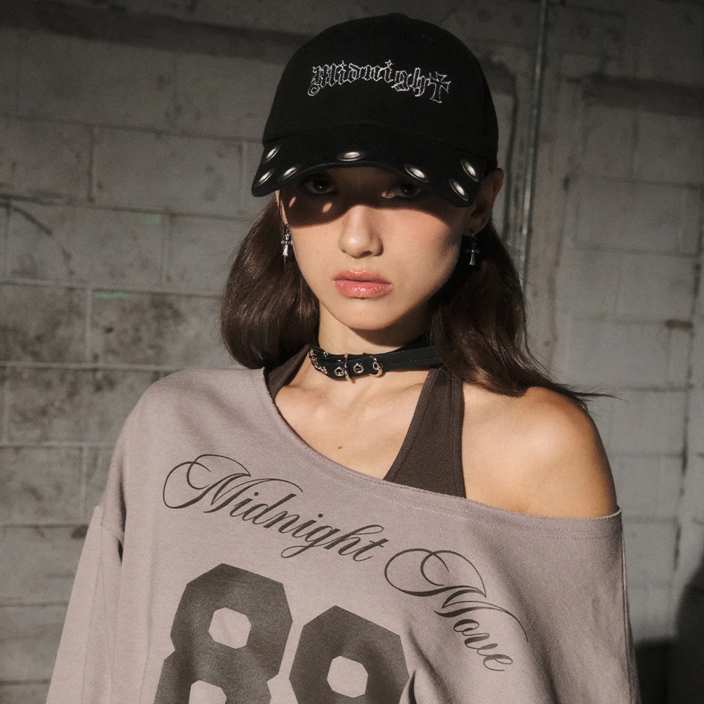 brim cap (black)