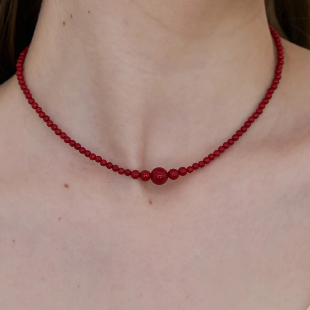 Rose With Dew - Necklace 12 (2colors)