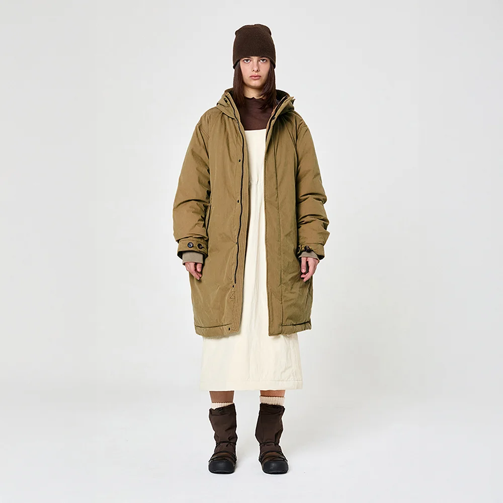 正宗 野戰外套 Down 大褸 Dark Beige
