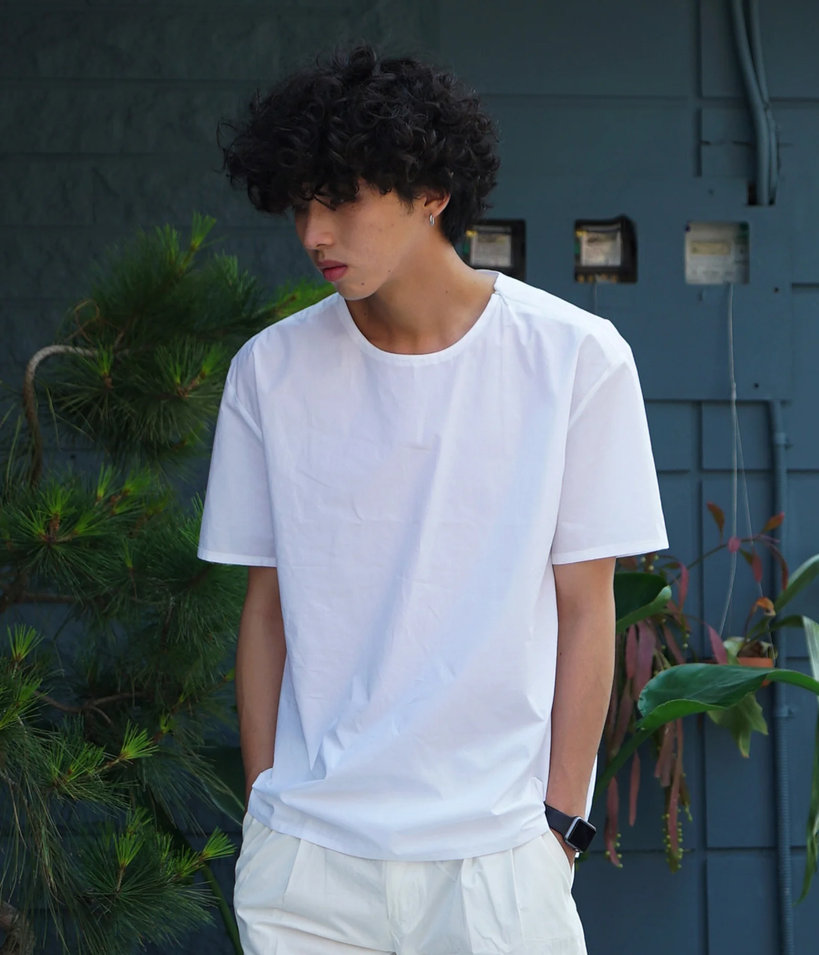 Console Woven Tee (White)