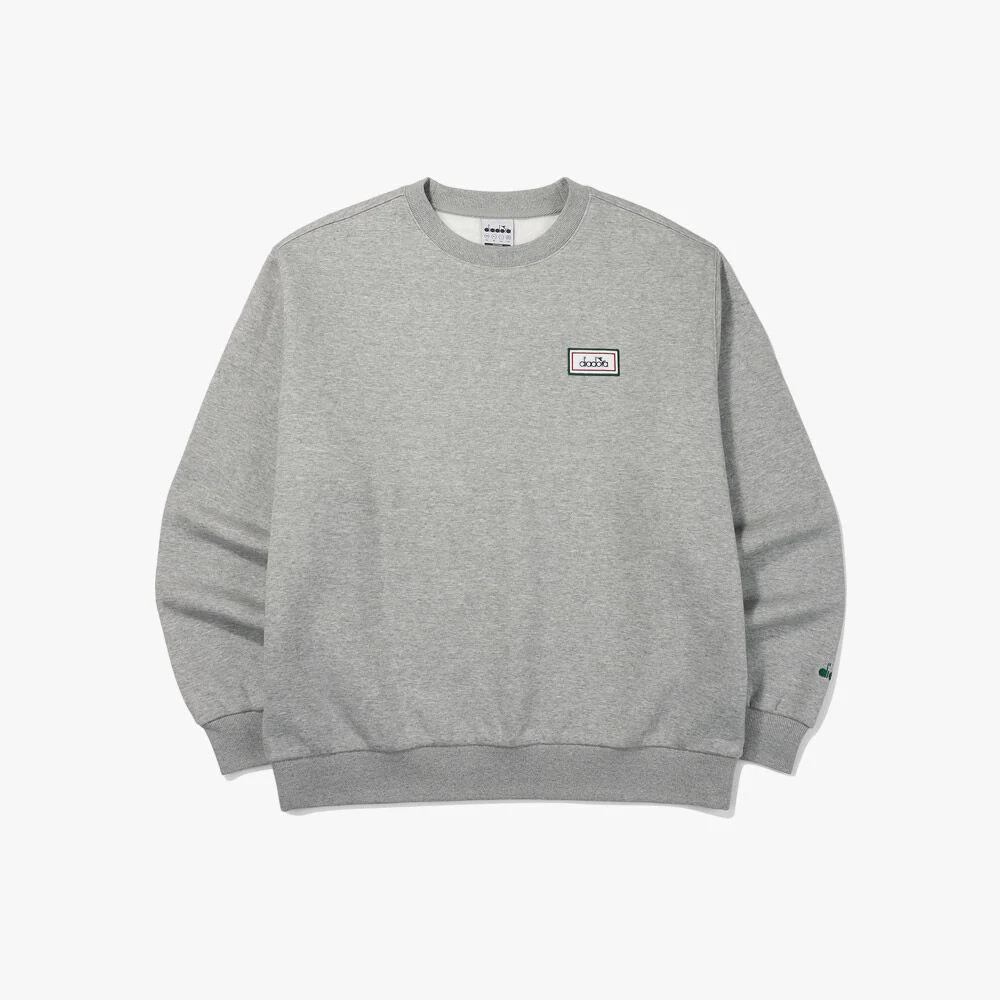 舒適 加絨 衛衣 GREY