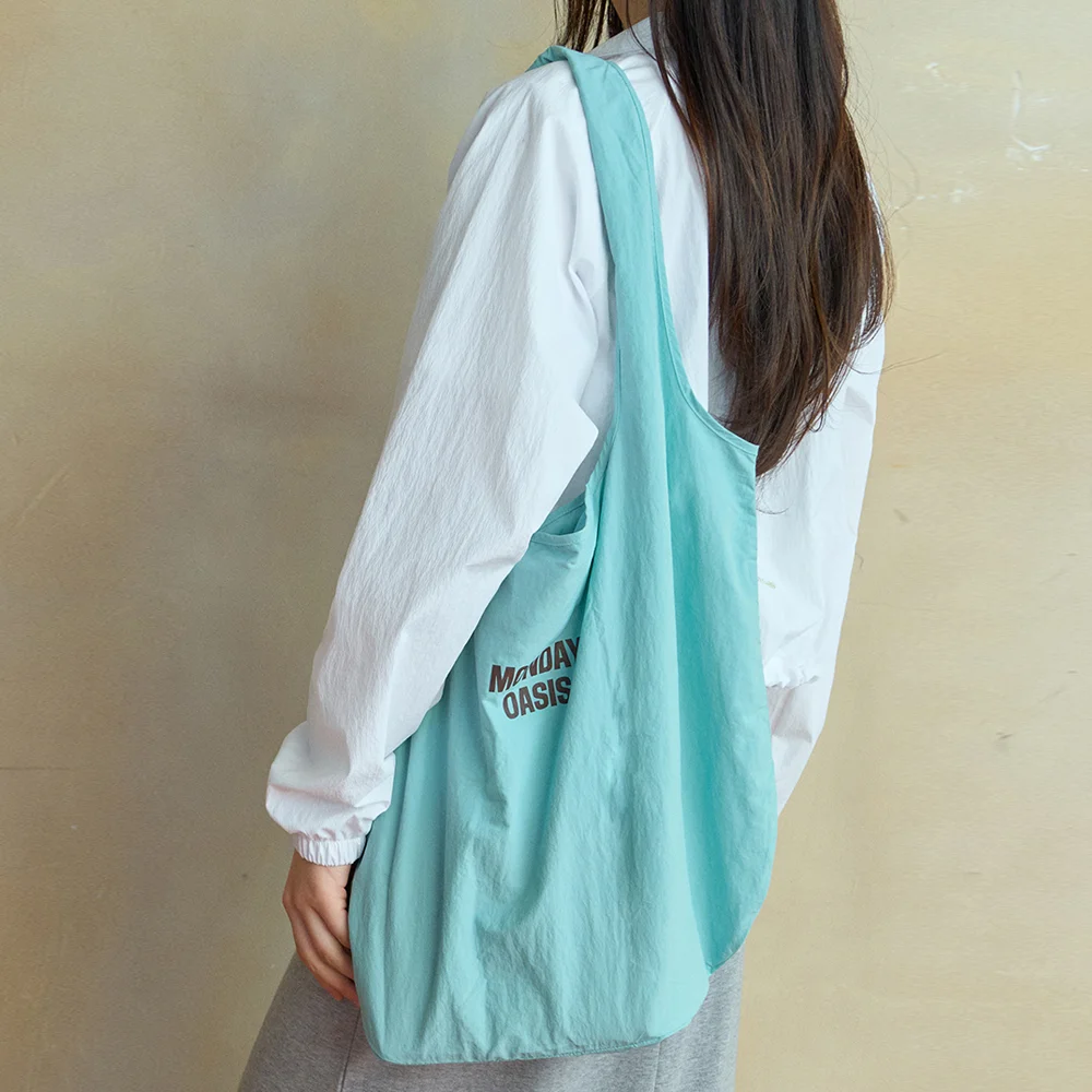 Weekdays Color Nylon Shoulder Bag_MINT(WB6AC05)