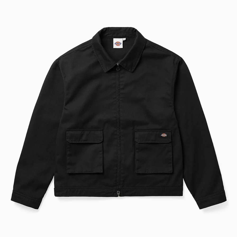 水洗 Trucker 外套 Black