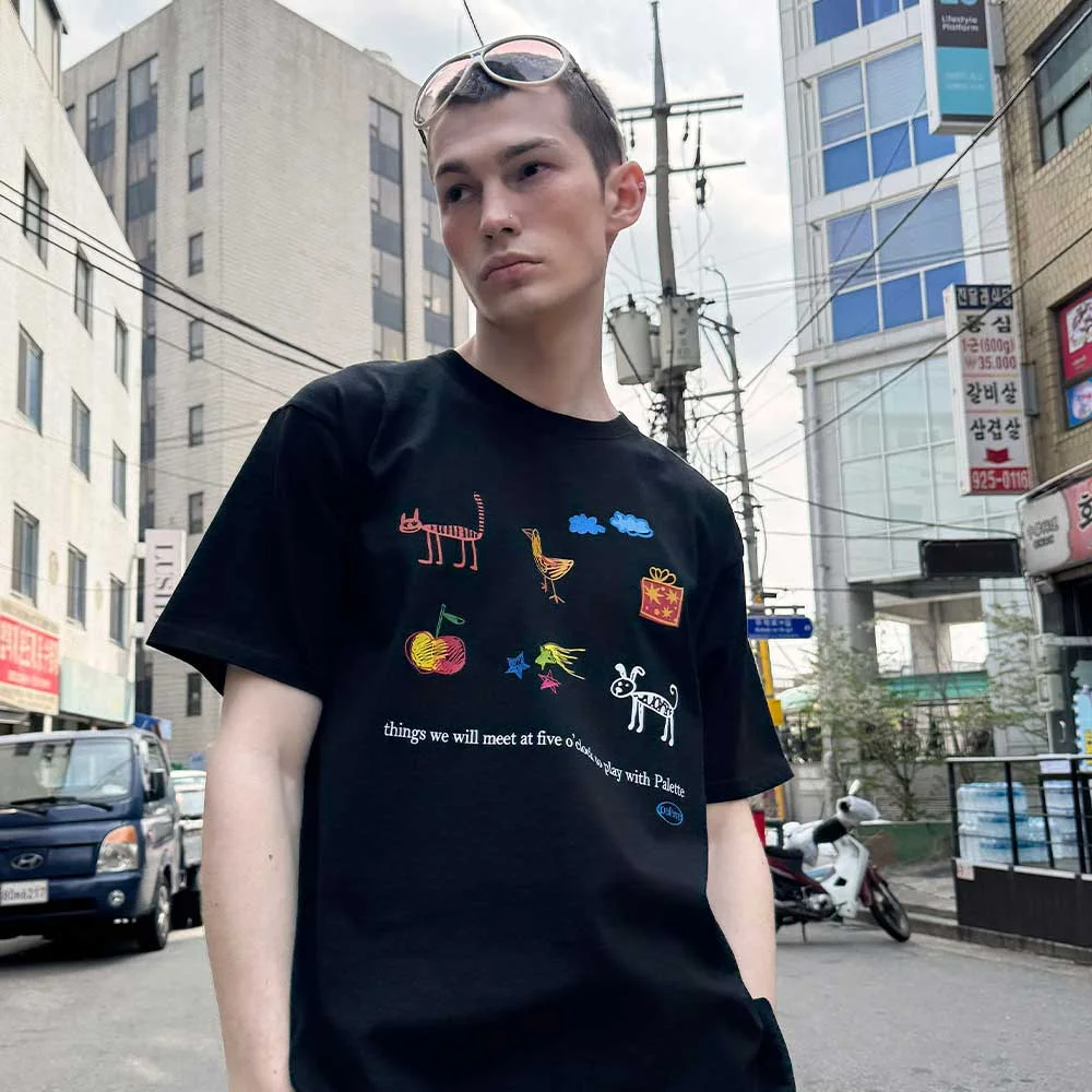 BP Drawing Short Sleeved T-shirt_2COLOR