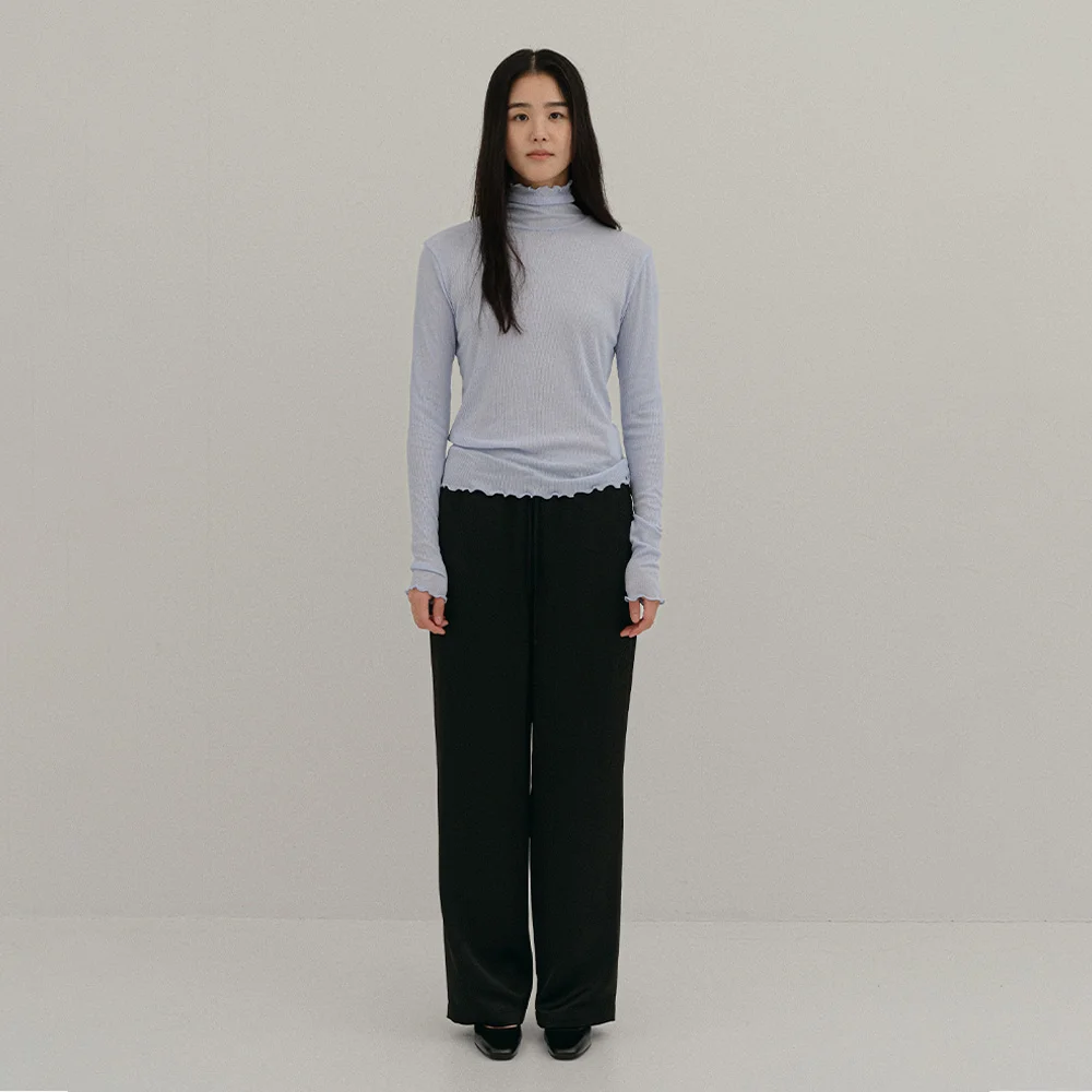 GLOSSY PANTS (BLACK)