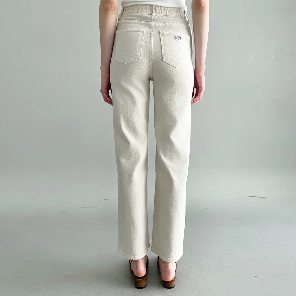 Relaxed straight pants