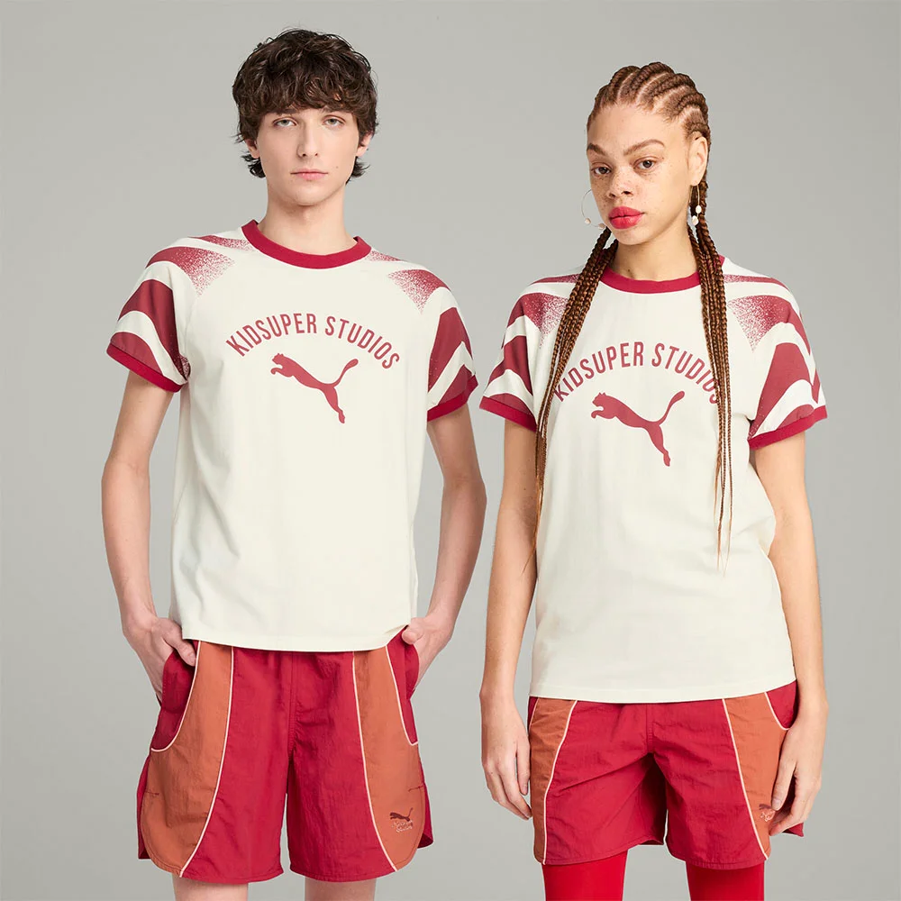 PUMA X KidSuper Ringer Tee - 暖感 白色 / 629513-76