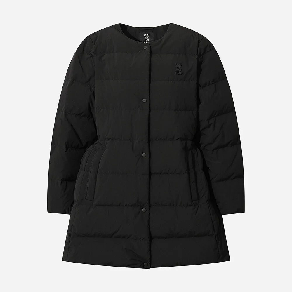 女裝) Kona 淺 D7 中等 Down 外套(BLACK)