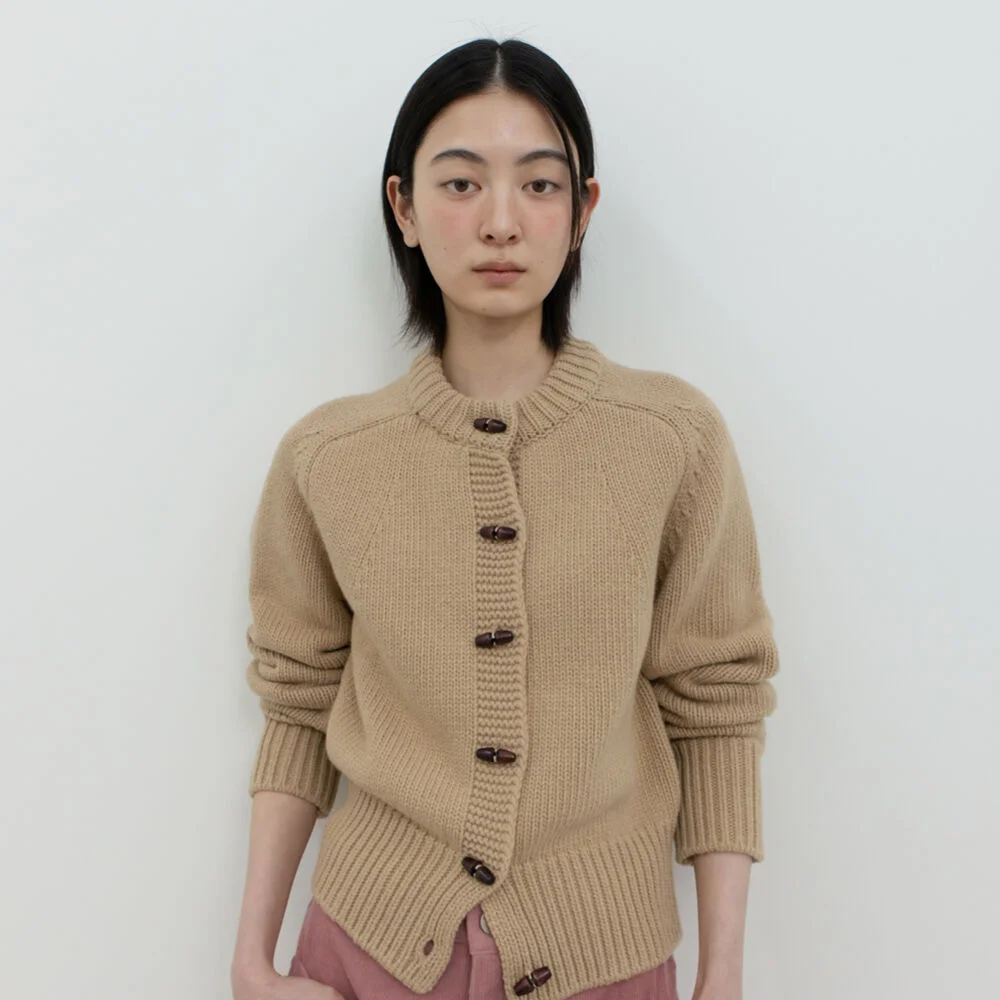 GRANNY CARDIGAN / BEIGE