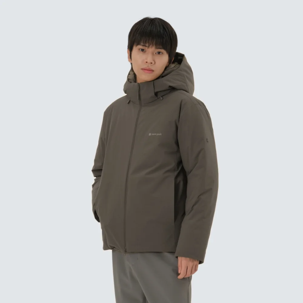 2L Titanic 輕量 連帽衫 Down 外套 Dark Khaki (S25WMTDJ32)