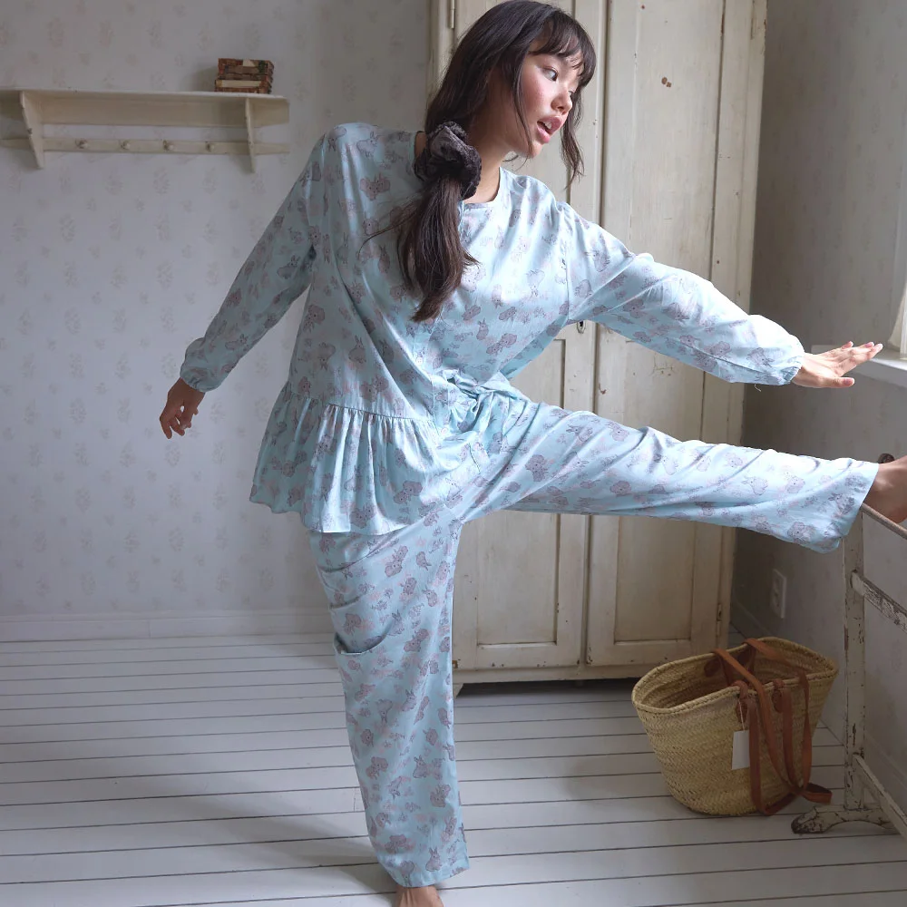 mint mini bunnies Pajama 睡衣