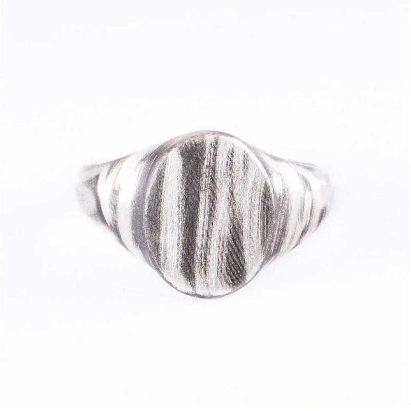 HR 219R_Silver Seal Ring (Silver 925)