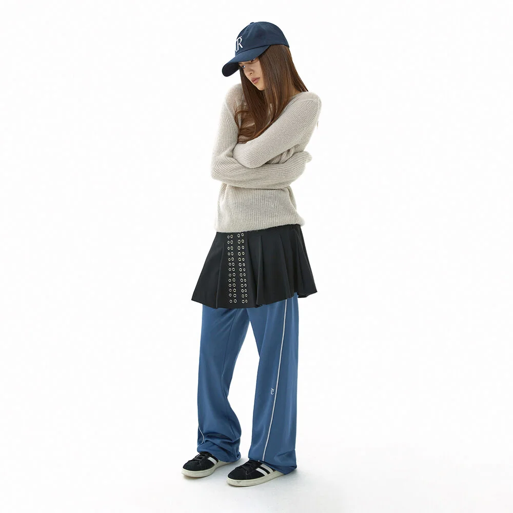 ASSYMETRIC TRACK PANTS