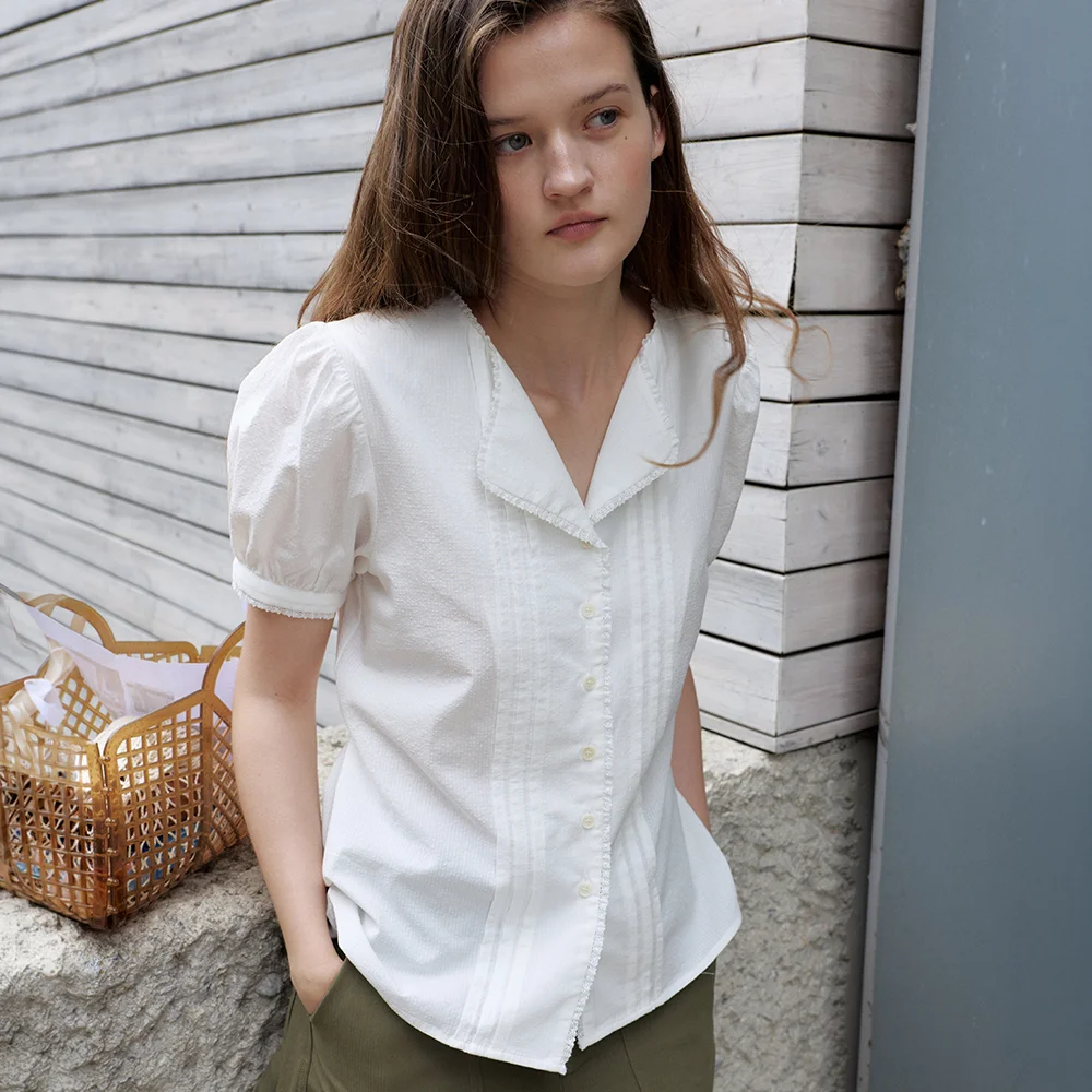 koen blouse - white