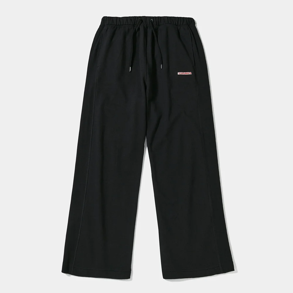 BROADWAY TINY LOOSE-FIT HEAVY TERRY SWEATPANTS_BLACK