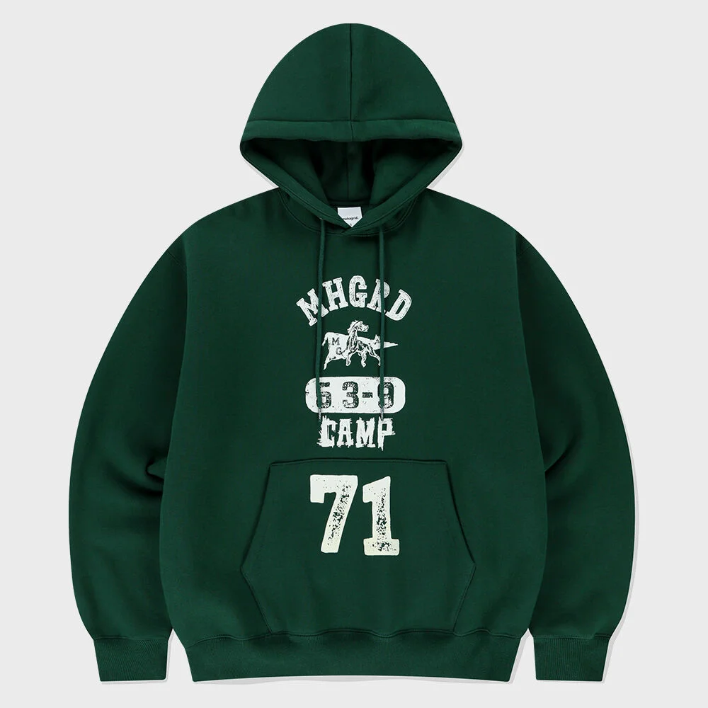 SKETCH COLLEGE HOODIE GREEN(MG2EFMM409A)