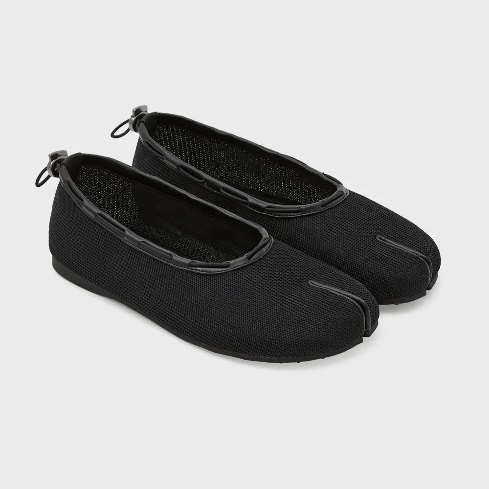 Mesh Air String Flat / Black