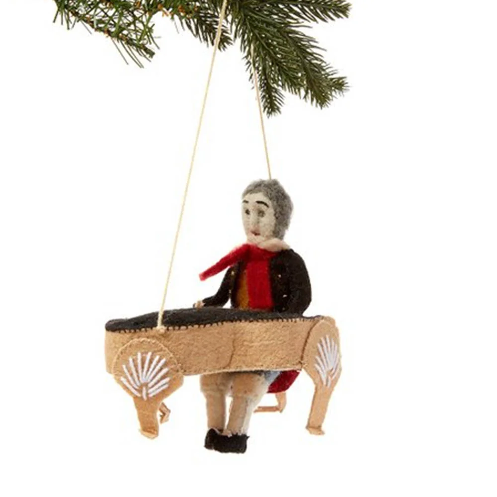 貝多芬 聖誕節 Tree Ornament 鑰匙扣