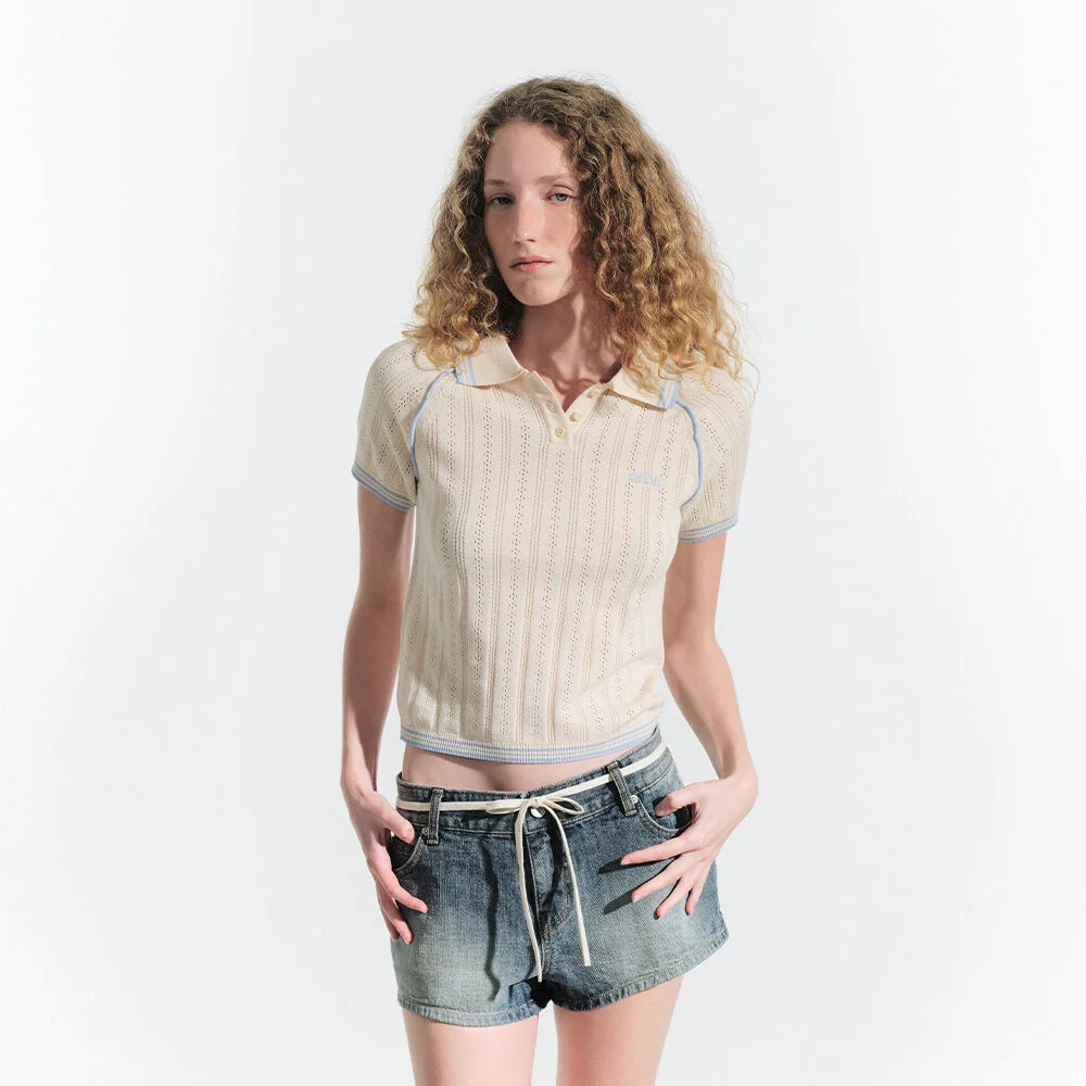 KOI COLLAR KNIT (CREAM)