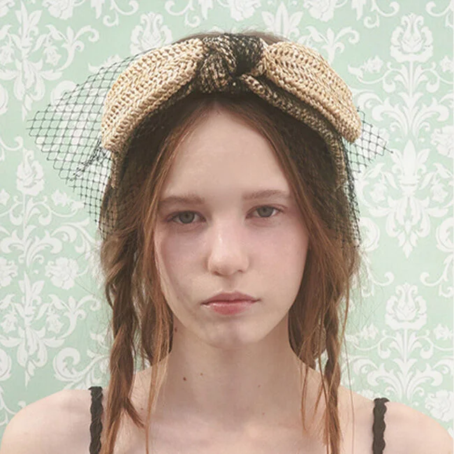 Lace Bunny -Straw