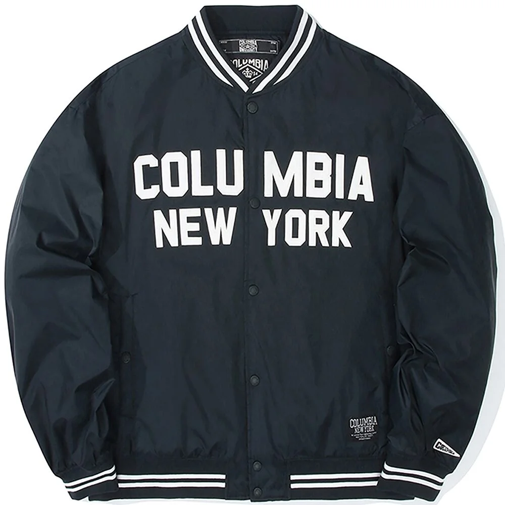 NEW YORK ARCH LOGO VASITY MEDIUM JACKET 深海軍藍