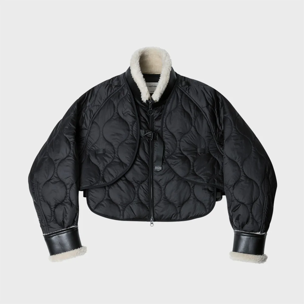 MANEUVER QUILTING JACKET (WOMENS) (BLACK)
