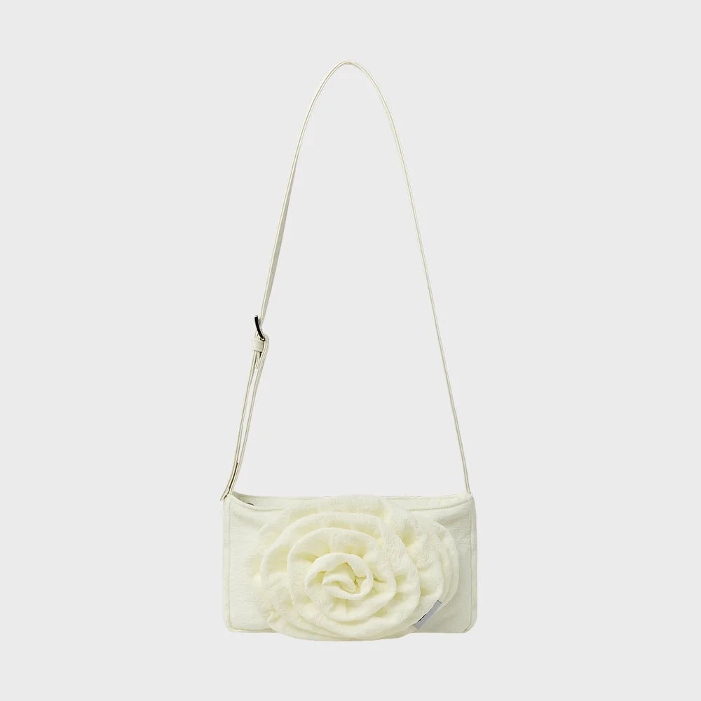 CORSAGE FLAT BAG-IVORY