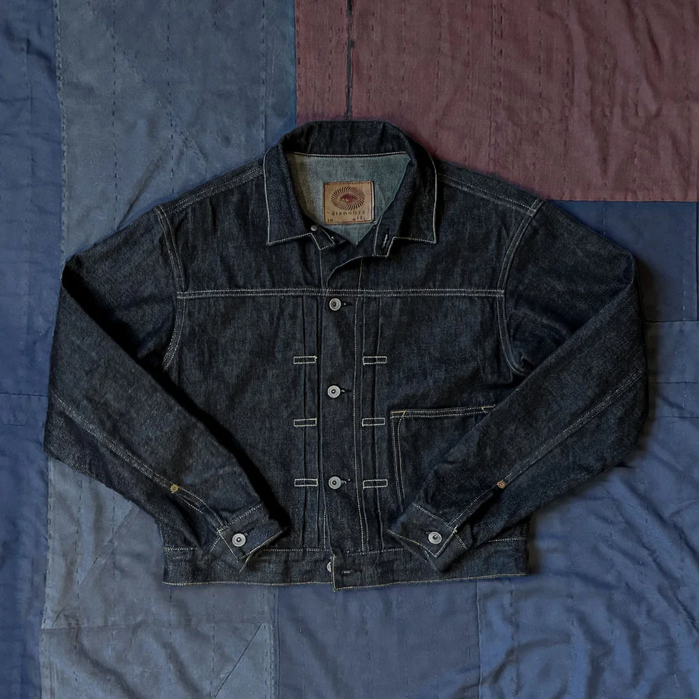 Lot.104J ONE POCKET BUCKLE BACK JACKET (DENIM)