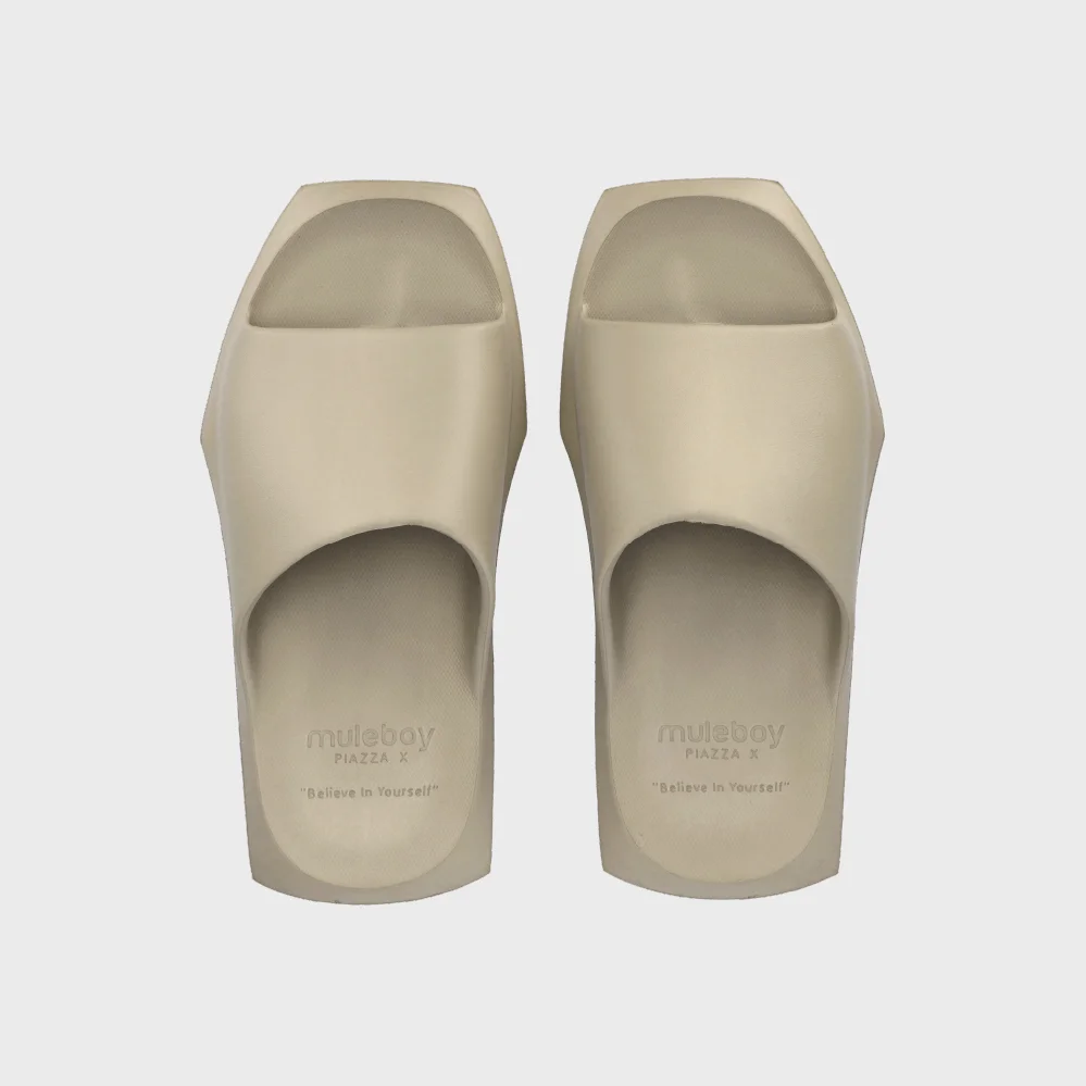 Piazza X 拖鞋 灰褐色(TAUPE)