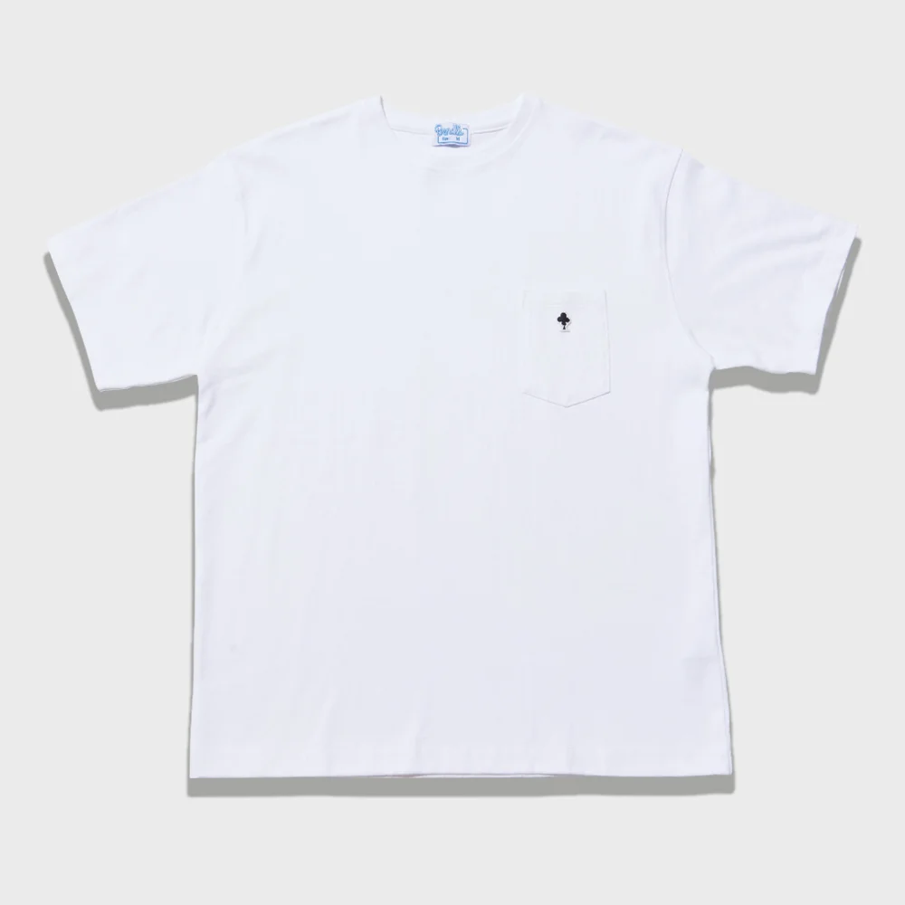 LUCKY CLOVER T-SHIRTS -WHITE