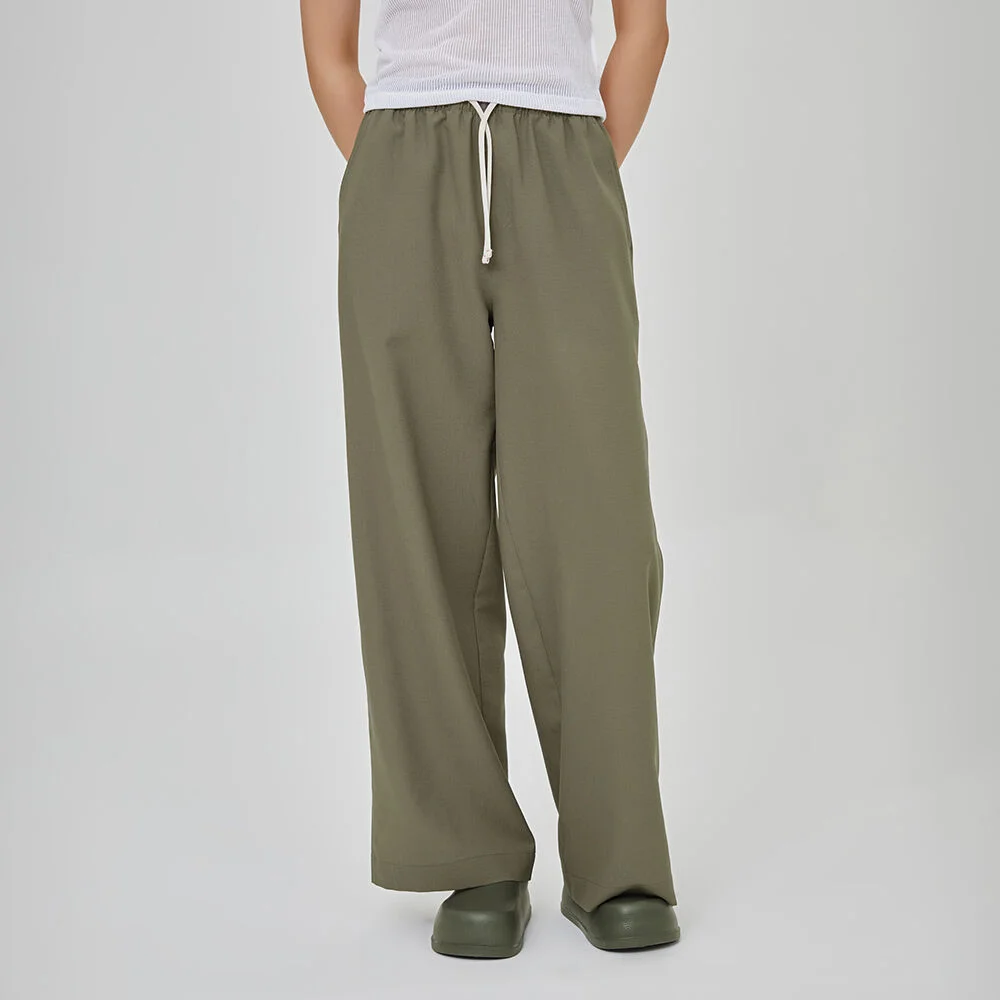 輕鬆 Aloha 居家 褲子(BROWN)