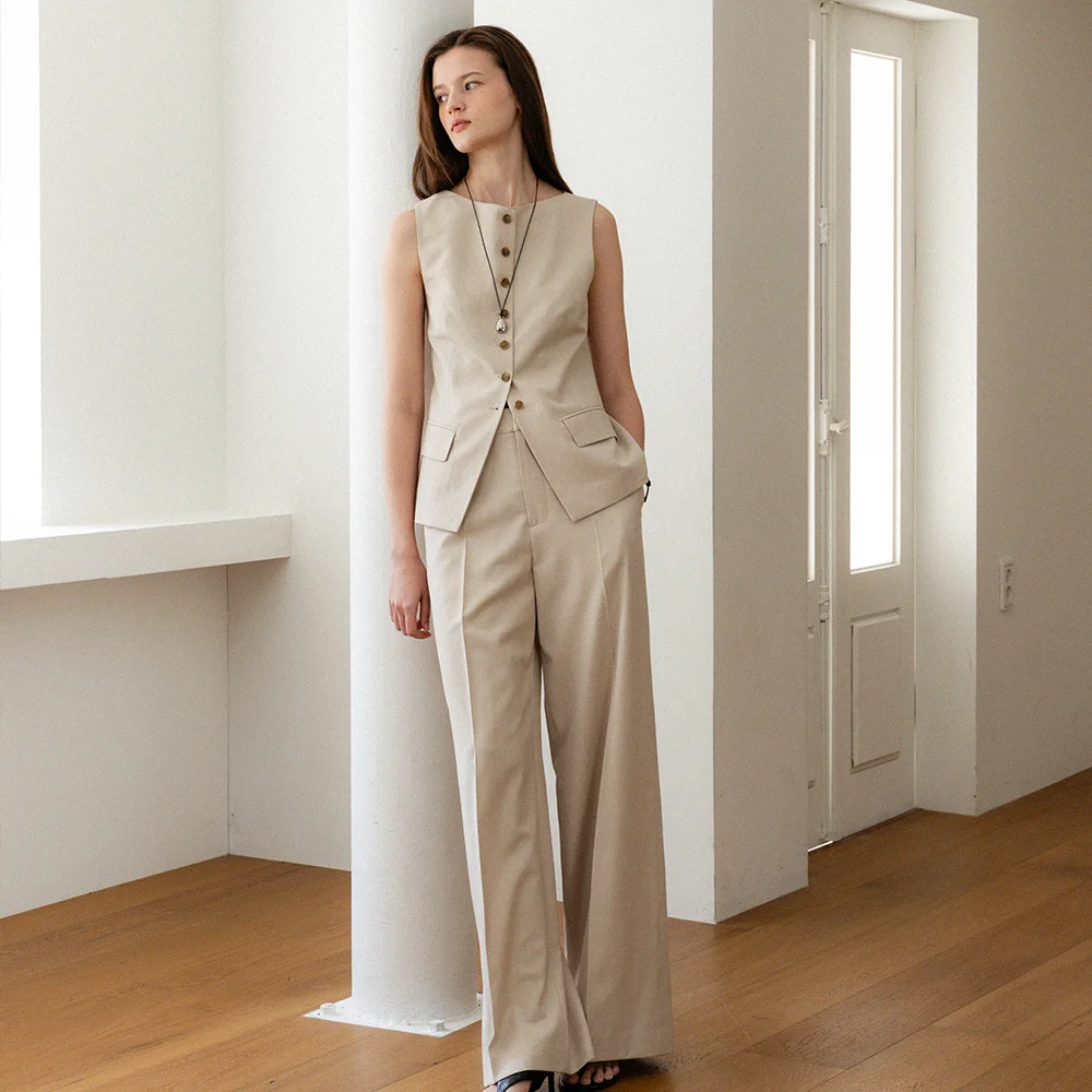 Jade Slacks Beige