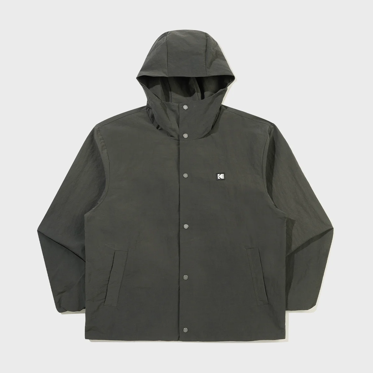 經典傳承 水洗 連帽衫 外套 CHARCOAL