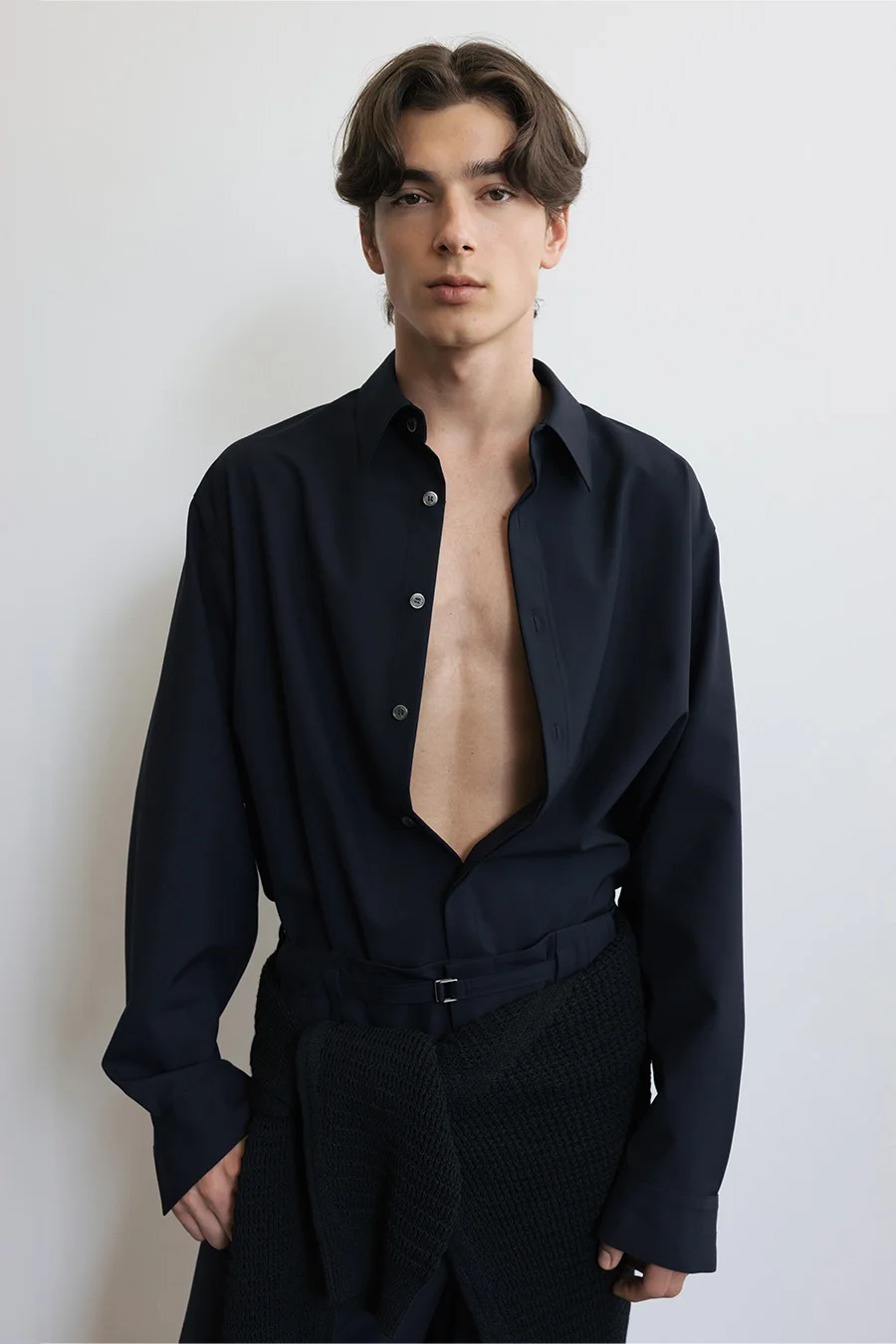 CLASSIC WOOL-BLEND SHIRT