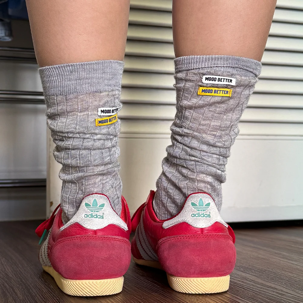 CLASSIC LOOSE SOCKS GREY