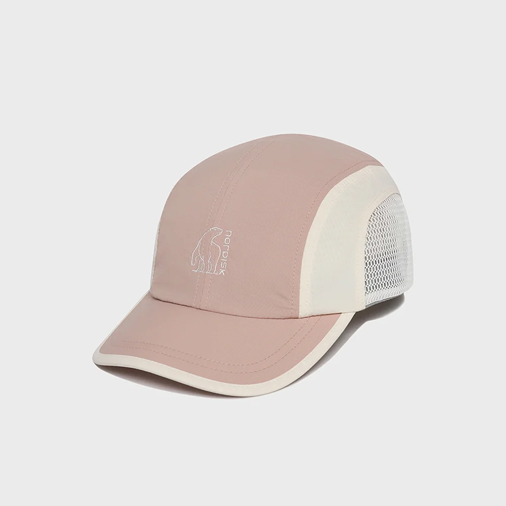 網布 配色鴨舌帽_Light Pink_OUS26C53P1