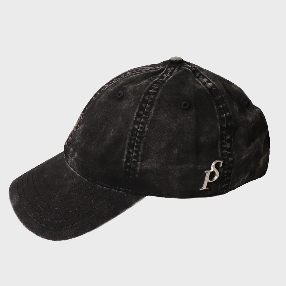 SP VINTAGE WASHING BLACK BALL CAP