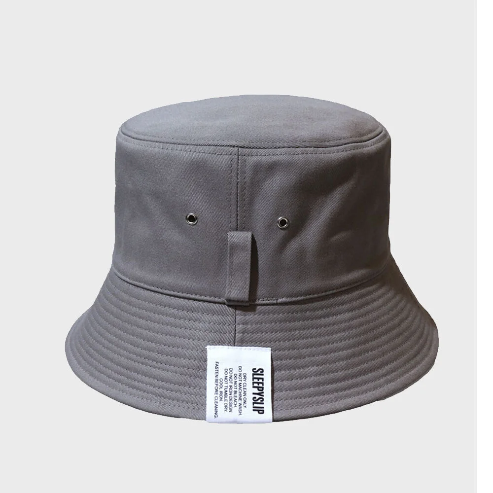 EL COTTON GRAY BUCKET HAT