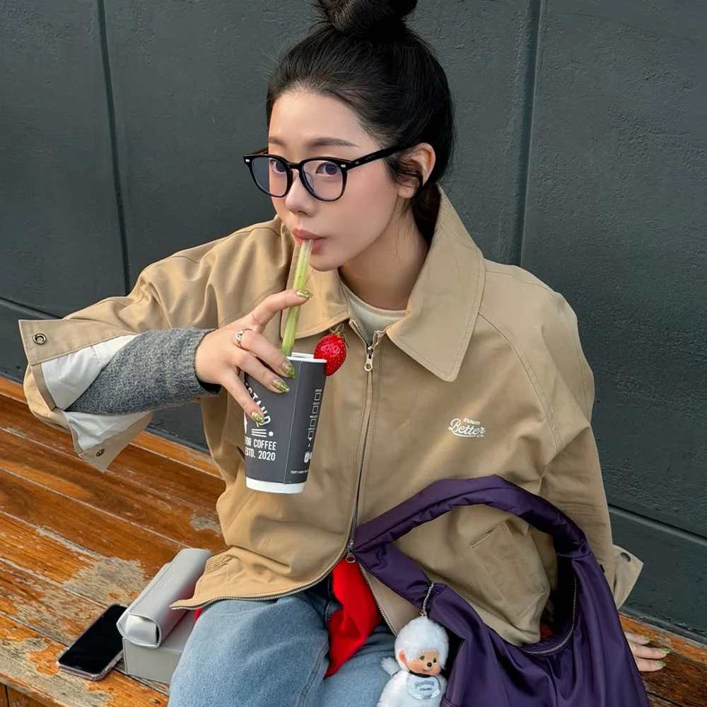 BETR cotton blouson jumper _Beige
