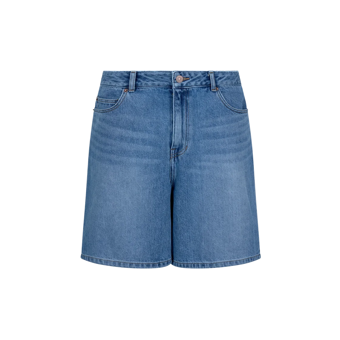 W SKATE DENIM SHORTS - BLUE