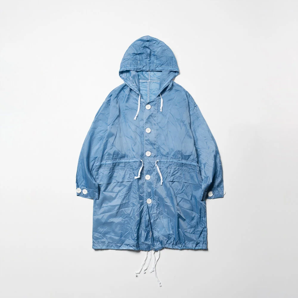YMCL KY British Snow Camouflage Parka - Sax Blue