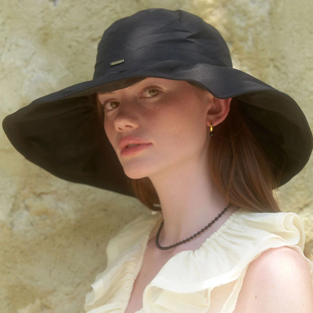 Sunflower Bucket Hat_Black (L242MCP070)