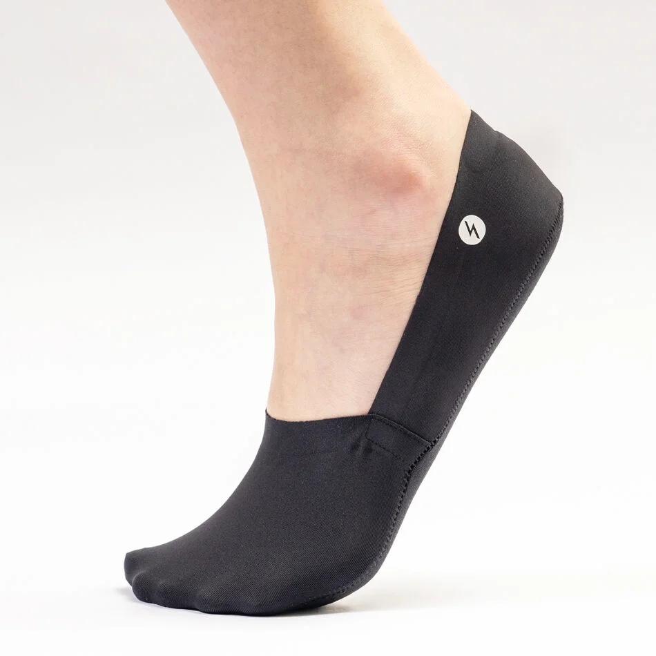 涼感 透氣 Fake Socks 男女通用 黑色 3P SET