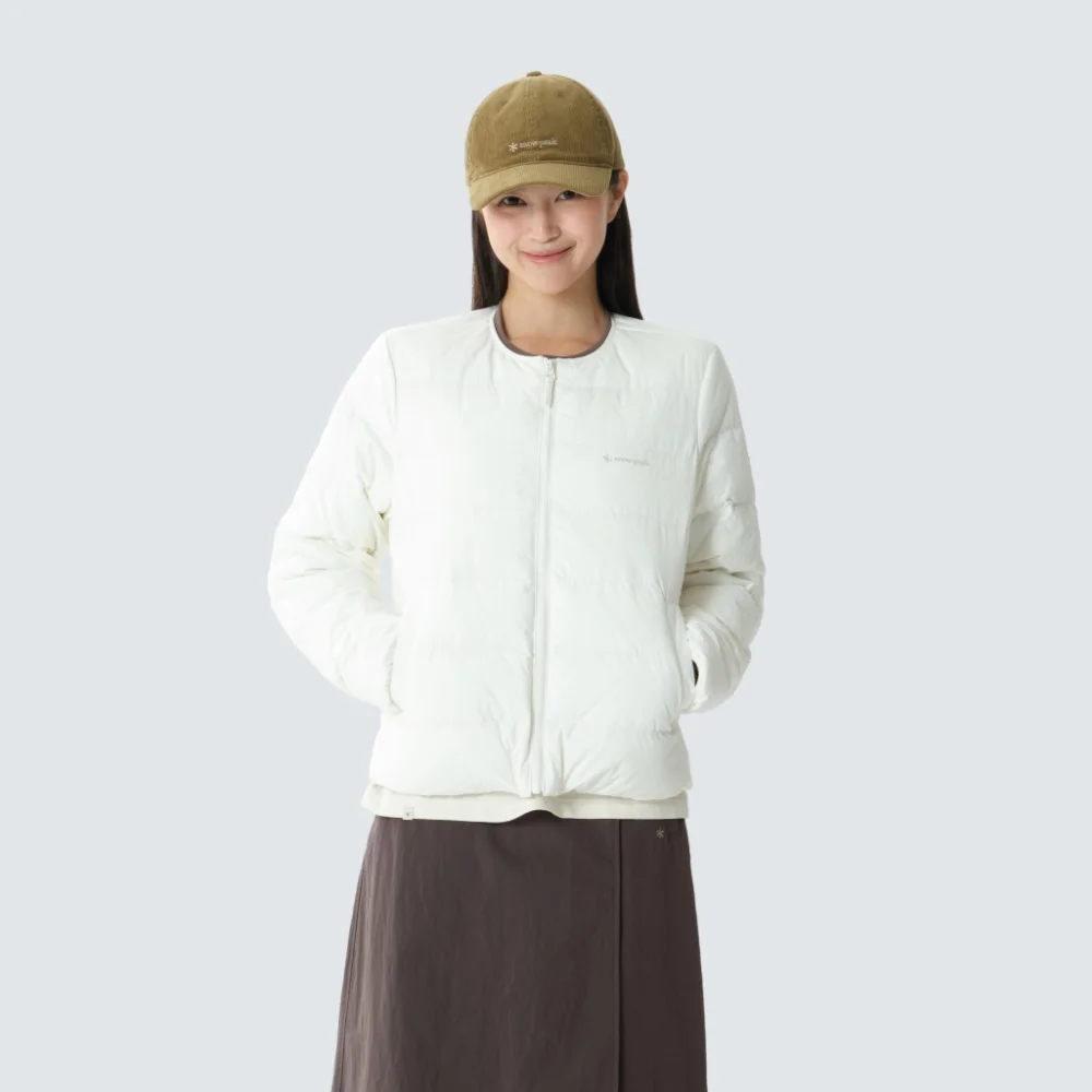 Land 女裝 輕量 Down 外套 Ivory (S26WWGDJ61)