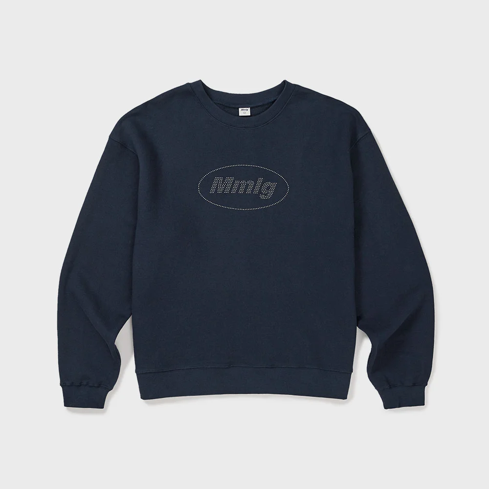 COLOR BUTTON SWEAT (AUTHENTIC NAVY)