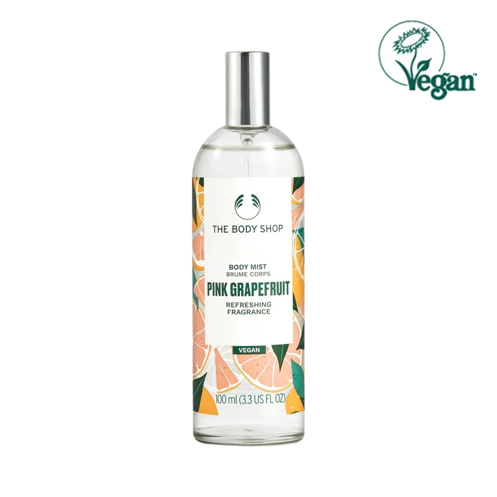 The Body Shop 粉色 西柚 身體 噴霧 100ml