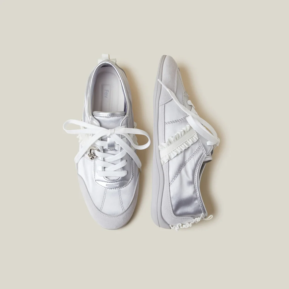 Fev Veil run sneakers(silver)_DE4DS26001SVX